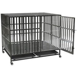 Cage Pliante Inox - Chien Taille XXXL