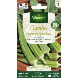 Gombo (Okra) CLEMSON SPINELESS - VILMORIN