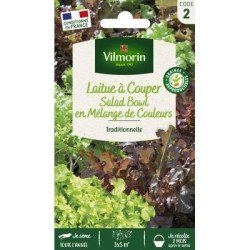 Laitue à couper en Mélange Type feuille de Chêne - VILMORIN