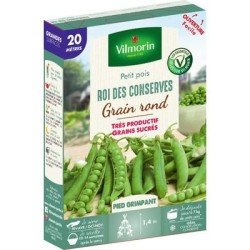 Conditionnement Petit pois ROI DES CONSERVES - VILMORIN